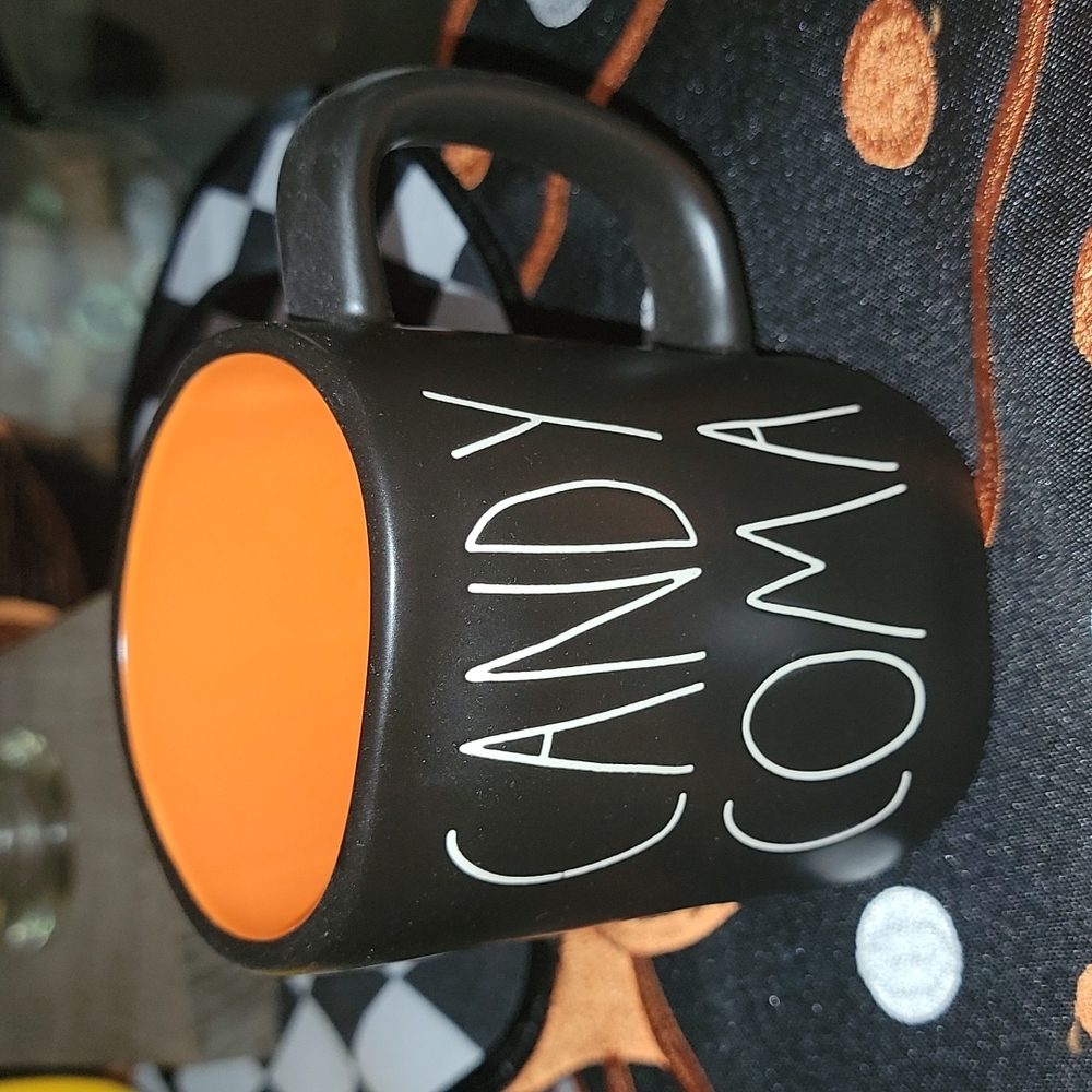 Rae Dunn Halloween Mug 'Candy Coma'
